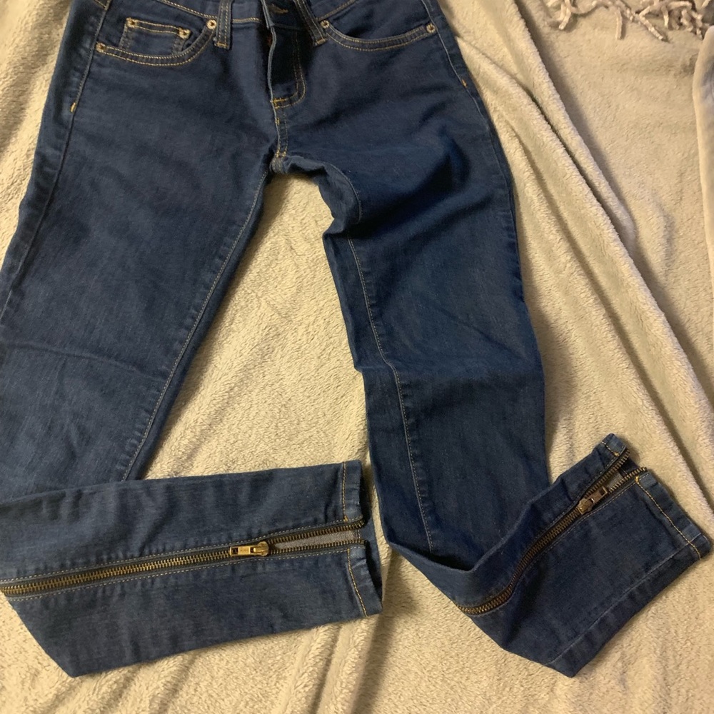 Car-mar zippered Jeans
